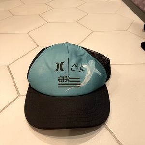 Hurley snap back hat (Clark Little collection from Hawaii)